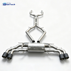 Sistema de Escape Cat-Back de Alto Flujo con Válvulas de Acero Inoxidable y Control Avanzado de Válvulas para Alfa Romeo Quadrifoglio 2.9T V6 - Product Image 4