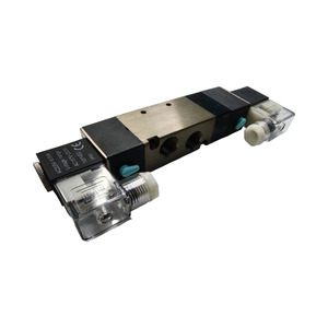 โซลินอยด์วาล์ว4V330-15 5/2 5/3ทางนิวเมติกคอยล์คู่4V220-08อากาศ06 24V DC AC220V 4V320-10 4V420-15 4V230C 1/2" - Product Image 5