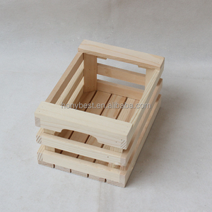 Caja <span class=keywords><strong>de</strong></span> regalo <span class=keywords><strong>de</strong></span> listones rústicos, organizador <span class=keywords><strong>de</strong></span> listones <span class=keywords><strong>de</strong></span> <span class=keywords><strong>madera</strong></span> con asas, <span class=keywords><strong>cajas</strong></span> <span class=keywords><strong>de</strong></span> <span class=keywords><strong>madera</strong></span> <span class=keywords><strong>para</strong></span> frutas, verduras, pan, hierbas, artículos <span class=keywords><strong>de</strong></span> cocina - Product Image 3