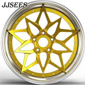 JJSEES Racing Car Wheels Special Custom16 17 18 19 20 21 22 24 Jantes pouces 5x112 5x114.3 5x120 5x130 pour <span class=keywords><strong>Porsche</strong></span> BMW Benz Ferrari - Product Image 2
