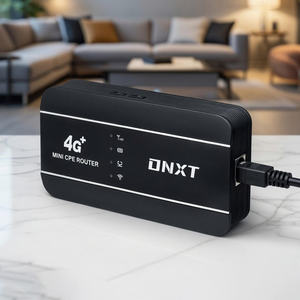 راوتر واي فاي محمول صغير من دي إن إكس تي، جهاز واي فاي محمول للتابلت، راوتر واي فاي جيب بسعة 3000 مللي أمبير، واي فاي 6، واي بي إس، إيثرنت، إل إي دي، منفذ تايب سي - Product Image 1