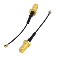 Antenne pliable 2,4 GHz à gain 3 dBi, module de routeur sans fil 2,4 GHz 5 GHz avec broche interne en caoutchouc, antenne 3 dBi pour la communication