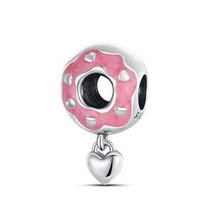 Pendentifs breloques en zircon argenté tendance, très demandés, pour étuis de <span class=keywords><strong>voyage</strong></span>, appareils photo, articles de bricolage perlés, adaptés aux bracelets et colliers - Product Image 6