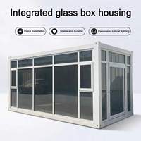 Maison préfabriquée mobile entièrement meublée, solution clé en main, maison modulaire moderne, garantie 5 ans, marque Hongxin