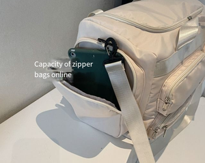 Bolsa de Viaje Deportiva Económica <span class=keywords><strong>Goya</strong></span>, Grande, Unisex, de Moda, con Cierre de Cremallera Oxford, Ligera, Transparente, Multifuncional, de 36-55L - Product Image 4