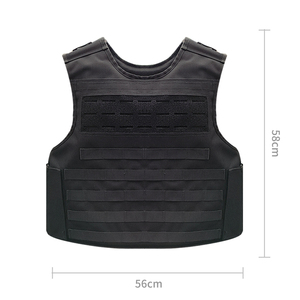 Chaleco táctico de armadura resistente XXXL, fajas ajustables de protección Personal, portador de placa negra de seguridad para entrenamiento de hombres - Product Image 5