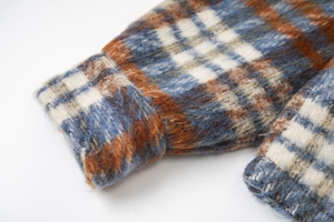 Giacca Invernale a Quadri in Flanella di Alta Qualità per <span class=keywords><strong>Uomo</strong></span>, Moda Americana Streetwear, Giacche <span class=keywords><strong>Oversize</strong></span> in Cotone Stile Thug Club - Product Image 5