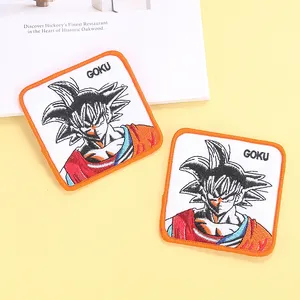 High-end Anime Cartoon Embroidered Cloth Patch Clothing Accessories Goku Thief Patch