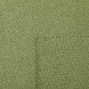 Tissu uni ChaoPai <span class=keywords><strong>100</strong></span>% coton peigné tricoté 230 GSM 180 cm de largeur double fil teint écologiquement antibactérien anti-UV - Product Image 4
