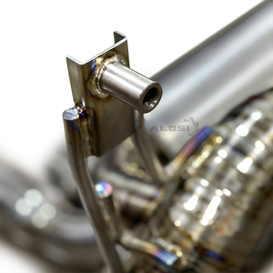 Alosi Axleback สำหรับ LP740 4S <span class=keywords><strong>LP770</strong></span> <span class=keywords><strong>4</strong></span> 6.5 2011-2022วาล์วประสิทธิภาพ catback ระบบไอเสียไทเทเนียมอัลลอย - Product Image 6