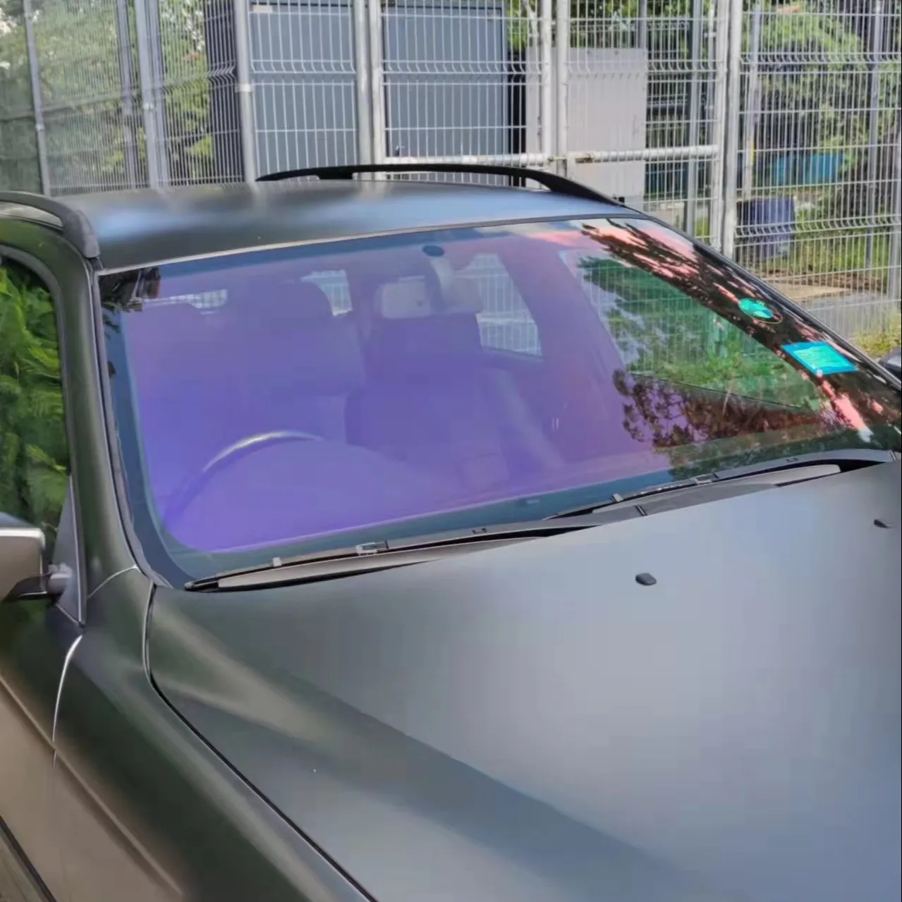 الملونة الحرباء نافذة السيارة تينت اللونية الرؤية الترا الحرباء سيارة شباك الفيلم المضادة للخدش الأرجواني الحرباء فيلم