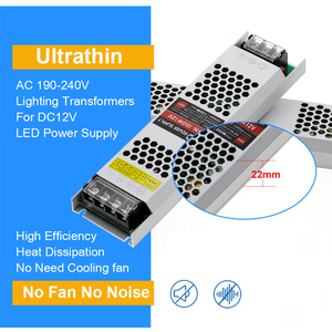 Ultra Thin Switching <strong>Power</strong> Supply DC12V 24V Lighting Transformers 60W 100W <strong>150W</strong> 200W 300W 400W <strong>LED</strong> Driver <strong>Adapter</strong> for <strong>LED</strong> <strong>Strip</strong> - Product Image 4