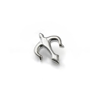 Piercing Labret en Titane G23 Trident à Dos Plat, Tendance, pour Hélix, Tragus, Cartilage, Nez, Lobe d'oreille, Bijou Corporel