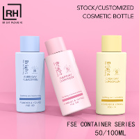Emballage cosmétique haut de gamme, crème BB, écran solaire, base illuminante, protection solaire, flacon de 50 ml, 100 ml pour les soins quotidiens du soleil et de la peau