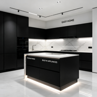 Armoires de cuisine modulaires en kit économiques, style Shaker blanc