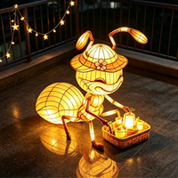 Lampes solaires décoratives pour animaux, lumières créatives pour jardin, allée, cour, paysage, parcs, festivals