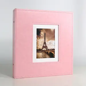 Albums photo en cuir Yicheng Classic 4R 6 pouces pour photos 4x6 peut contenir 500