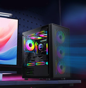 Gaming ألعاب للاستخدام المكتبي والمنزلي 16 ~ 32 جيجابايت 1 SSD RTX3050 6 جيجابايت DDR6 6 6 Core Win-11 PC - Product Image 2