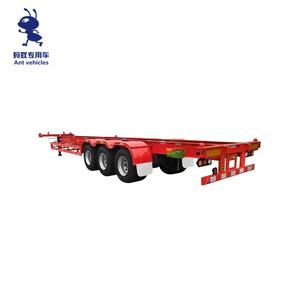 Nhiệm vụ nặng nề 3 trục <span class=keywords><strong>20</strong></span>/40/45 <span class=keywords><strong>ft</strong></span> <span class=keywords><strong>container</strong></span> tàu sân bay Skeleton Trailer bán với Twist Khóa - Product Image 4