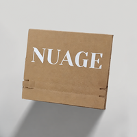 Recycelbare Kraftpapier-Box Wellpappe-Versandverpackung Box mit Abreißstreifen Versandkartons für Kleinunternehmen