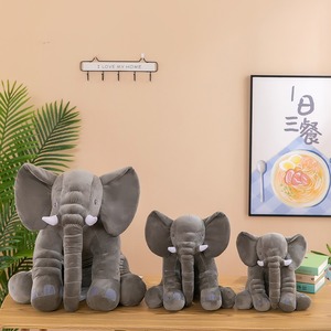 Peluche de Elefante de 30/40/60 <span class=keywords><strong>CM</strong></span>, Juguete de Peluche Suave, Peluche Grande para Decoración de Habitación Infantil - Product Image 5