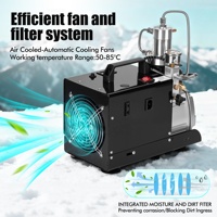 TUXING Vente en gros OEM ODM Pompe électrique haute pression 4500psi 300bar 30mpa PCP pour paintball, plongée en apnée et plongée sous-marine
