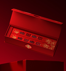 Kotak hadiah cap laris kualitas tinggi Tahun Baru Tahun Baru kotak kemasan Logo cetak hadiah bisnis amplop merah - Product Image 6