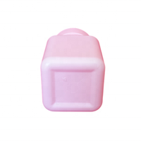 Emballage pharmaceutique de bouteille carrée de HDPE de couleur faite sur commande de mini taille de 60ML pour le comprimé de capsule de pilule avec le bouchon à vis