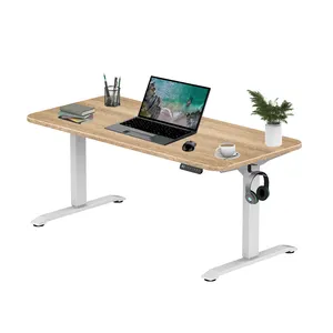 Smart Office Dual Motor Standup Mesa de pie eléctrica Patas de mesa ajustables Banco DE TRABAJO Sentado Soporte Marco de escritorio Automático