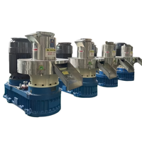 Machine à granulés centrifuges à matrice annulaire en acier inoxydable CE 8e génération pour biomasse, paille, herbe, sciure de bois, branches, combustible de haute qualité