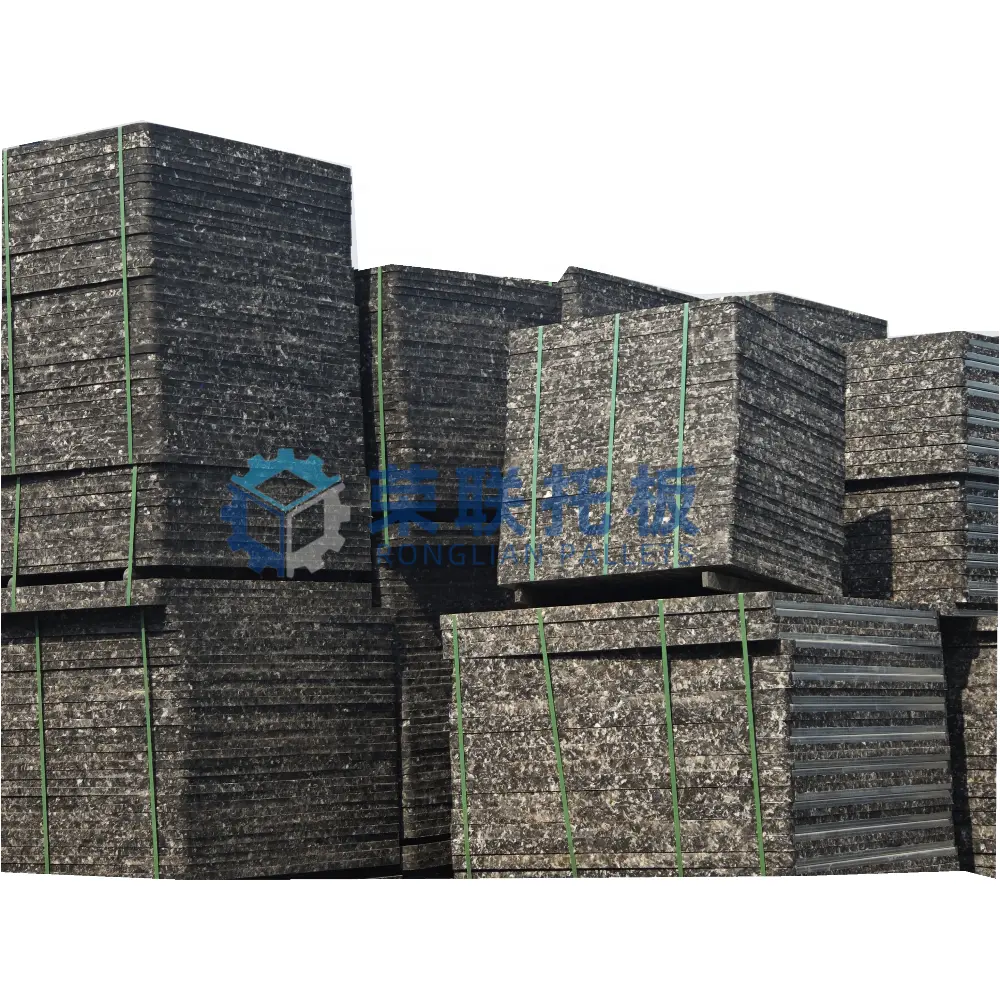 Pallet in mattoni solidi per blocchi di legno pressati Gmt