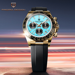 2025 nouveau <span class=keywords><strong>PAGANI</strong></span> DESIGN 40MM montres à Quartz multifonctionnelles pour hommes <span class=keywords><strong>VK63</strong></span> verre saphir chronomètre montre d'affaires de luxe pour hommes - Product Image 1