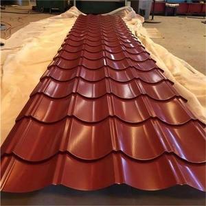 Tôle ondulée galvanisée prépeinte PPGI certifiée BIS avec service de découpe sur mesure - Product Image 1