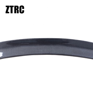 For 1series E82 Coupe Sedan P Style Real Carbon Fiber Rear Spoiler Trunk Wing 2007-2013 Not for M - Product Image 4