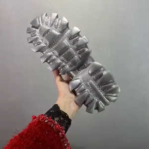 Chaussures de marche décontractées de luxe style rétro à plateforme épaisse, respirantes et imperméables pour l'hiver - Product Image 6