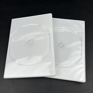 High Quality 14mm Thick CD DVD Box <b>Plastic</b> Shell for <b>Disc</b> Storage Insert Cover Design Lightweight Portable Home Car Use - Product Image 6