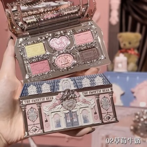 Nuova Collezione 2026: Palette Ombretti Sei Colori Flower Knows the Sweetie Bear, Alta Qualità, Finitura Opaca e Perlata - Product Image 5