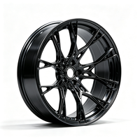 Jantes forgées personnalisées 5x5.5 de type fourche 5x112 5x114.3 pour Tesla Model Y Mercedes Classe E BMW Série 4 Audi A5