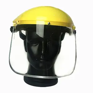 ANT5-couvre-chef réglable avec protection faciale transparente, écran de sécurité Anti-éclaboussures pour la Construction industrielle