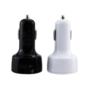 Mini chargeur de voiture rapide téléphone portable PD 30 W QC 3.0 double chargeur de voiture rapide - Product Image 5