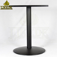 Antique en fonte table de salle à manger en fer forgé table base pour grande table top