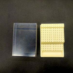 Dental Bur Storage <b>Box</b> 168-Hole Rectangular High Low Speed Drill Bit Organizer Sterilizable Container For Dental Equipment - Product Image 1
