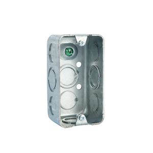 กล่องรวมสายไฟฟ้าเหล็กชุบสังกะสีทรงสี่เหลี่ยมผืนผ้า <span class=keywords><strong>2x4</strong></span> คุณภาพสูง ขายดี สำหรับงานโครงการ - Product Image 1