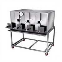 Four à poisson et grill en acier inoxydable pour la mise en place de stands