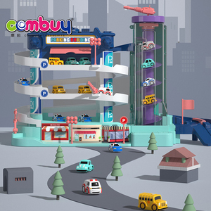 Jeu <span class=keywords><strong>de</strong></span> construction <span class=keywords><strong>de</strong></span> <span class=keywords><strong>parking</strong></span>, piste <span class=keywords><strong>de</strong></span> <span class=keywords><strong>voiture</strong></span>, jouet éducatif, fente, bricolage - Product Image 2