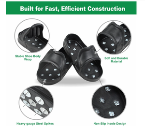 Outils <span class=keywords><strong>de</strong></span> jardin époxy auto-nivelants transfrontaliers chaussures <span class=keywords><strong>de</strong></span> desserrage <span class=keywords><strong>de</strong></span> sol gonflables en plastique pour chaussures <span class=keywords><strong>de</strong></span> pointe d'herbe <span class=keywords><strong>de</strong></span> pelouse pour les travaux <span class=keywords><strong>de</strong></span> jardin - Product Image 4