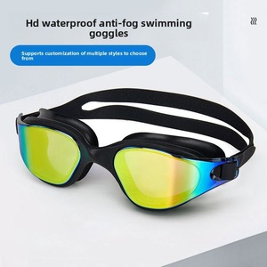 Lunettes de natation personnalisées en gros, professionnelles, de compétition, étanches, anti-buée, résistantes aux UV - Product Image 2