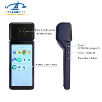 HFSecurity HP605PV Escáner Biométrico Multifuncional de 6 Pulgadas con Lector de Venas de la Palma de la Mano, Android, NFC, Lector de Códigos QR, Dispositivo de Pago Portátil para Comercio Minorista