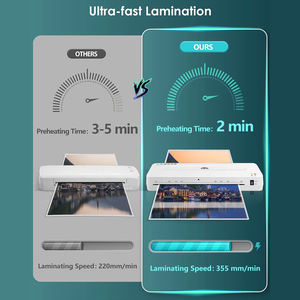 FN335 Ensemble de machine à plastifier thermique à froid pour fournitures de bureau et scolaires <span class=keywords><strong>A3</strong></span> A4 A5 A6 - Product Image 2