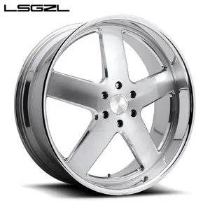 LSGZL forged aluminum wheels for Jeep Wrangler 20 22 23 24 inch 5*150 6*139.7 wheels